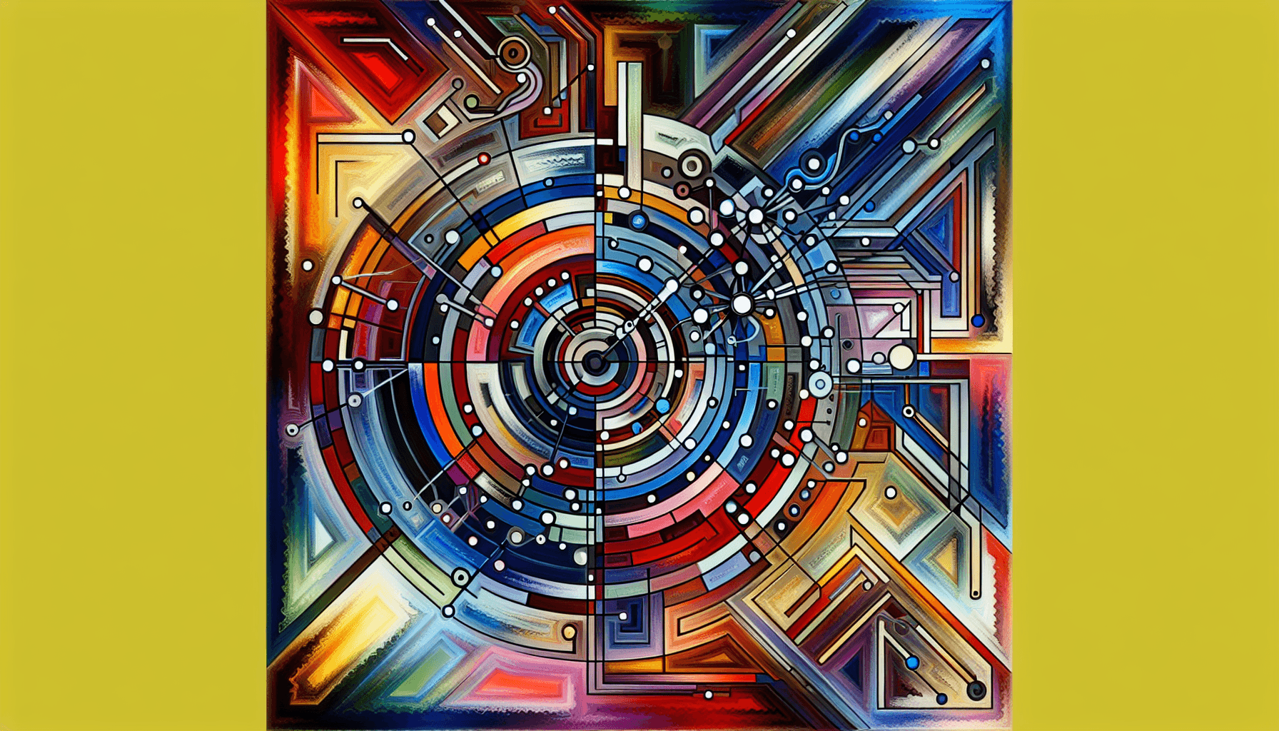 Abstract artwork for Artificial Intelligence