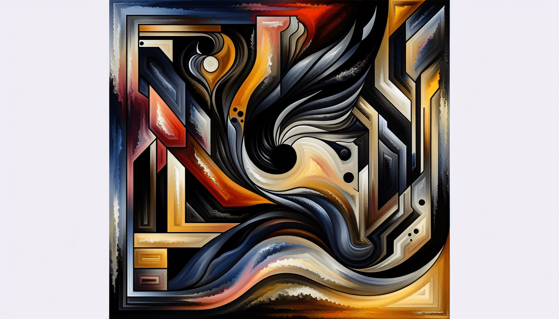 Abstract artwork for Ebony and Empire