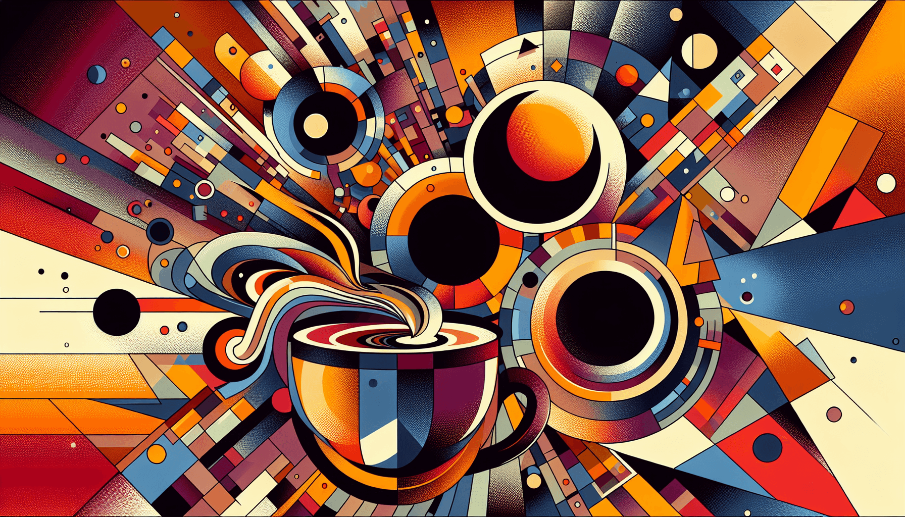 Abstract artwork for Espresso and Eclipses