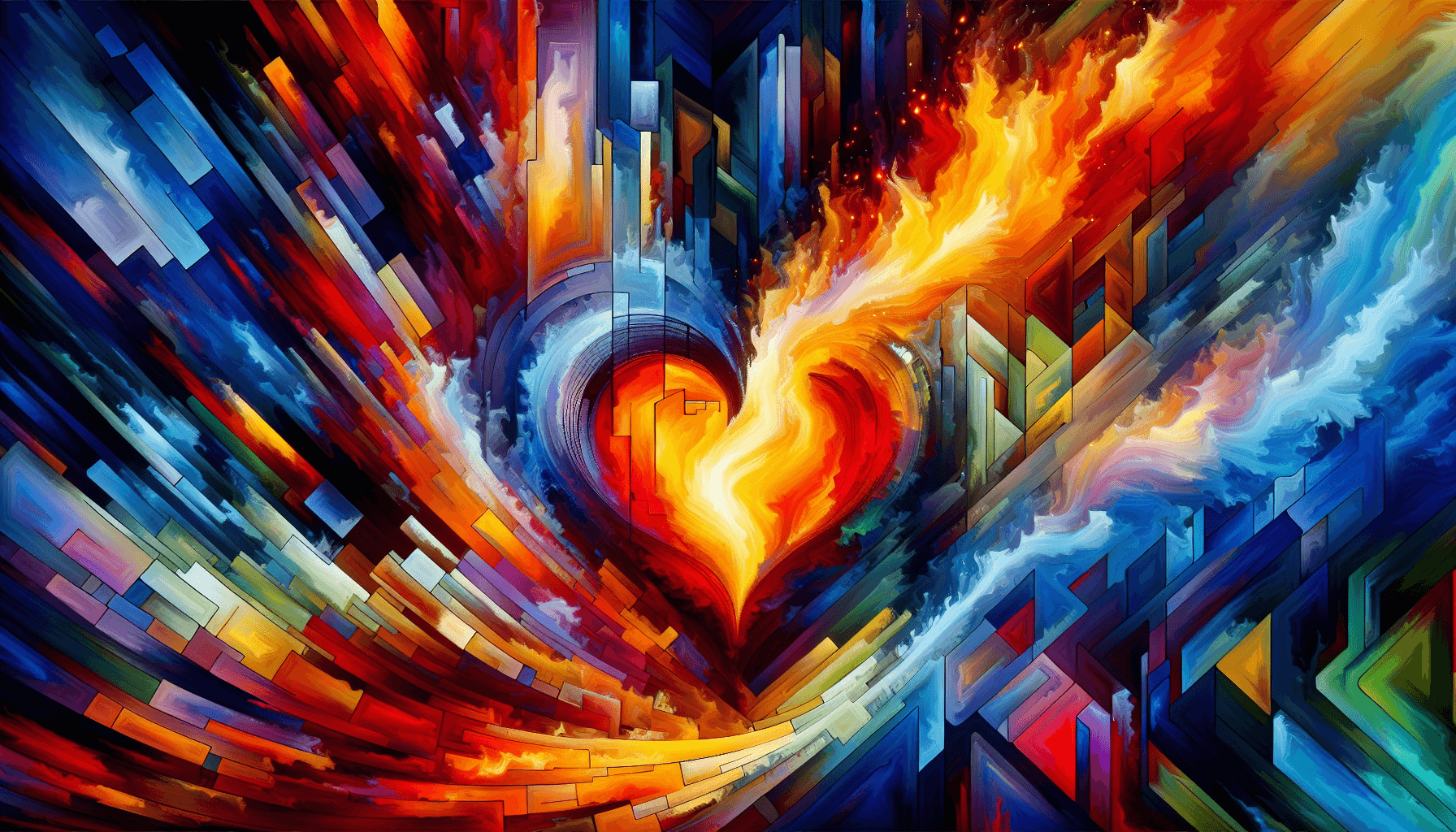Abstract artwork for Hearth and Aurora