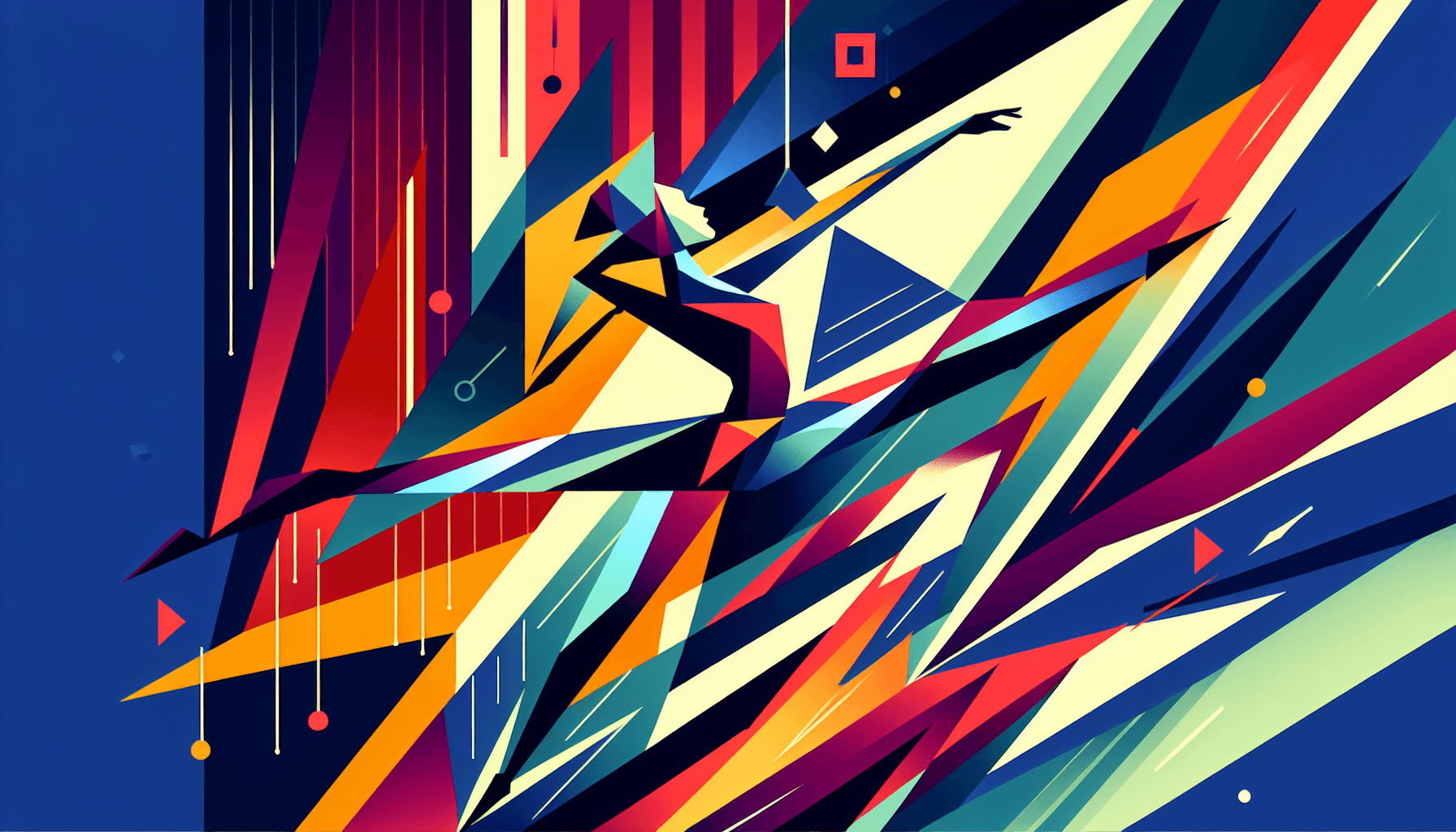 Abstract artwork for Jitterbug and Amazons