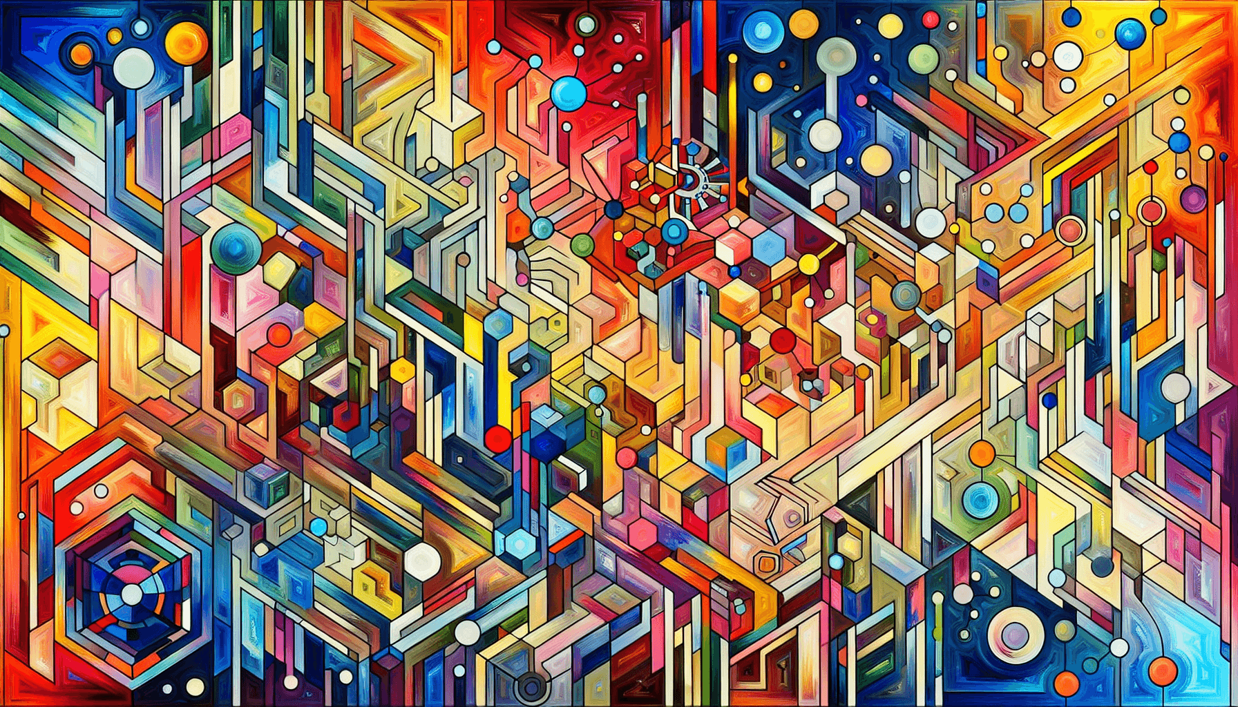 Abstract artwork for Picassos and Nucleotides