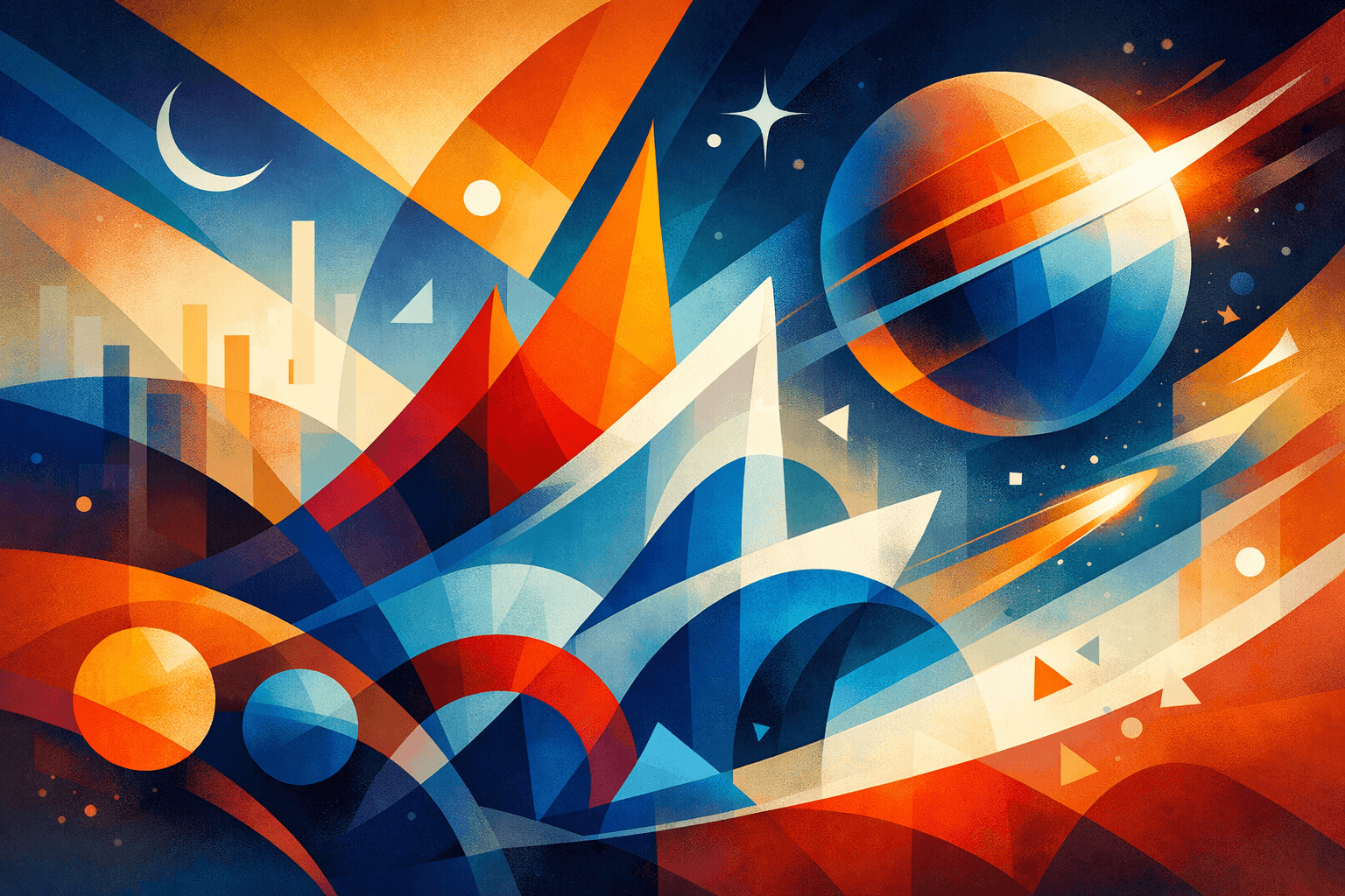 Abstract artwork for 2025