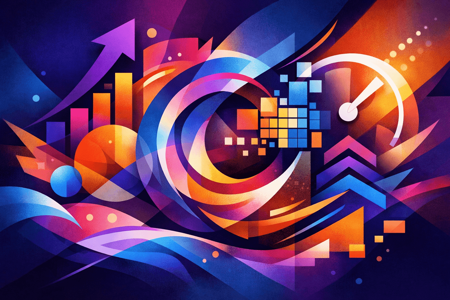 Abstract artwork for Accenture recent updates