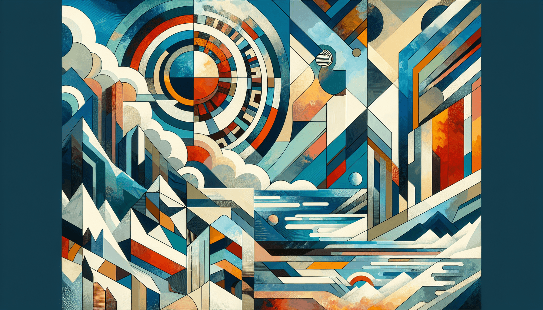 Abstract artwork for Aztec and Tundra
