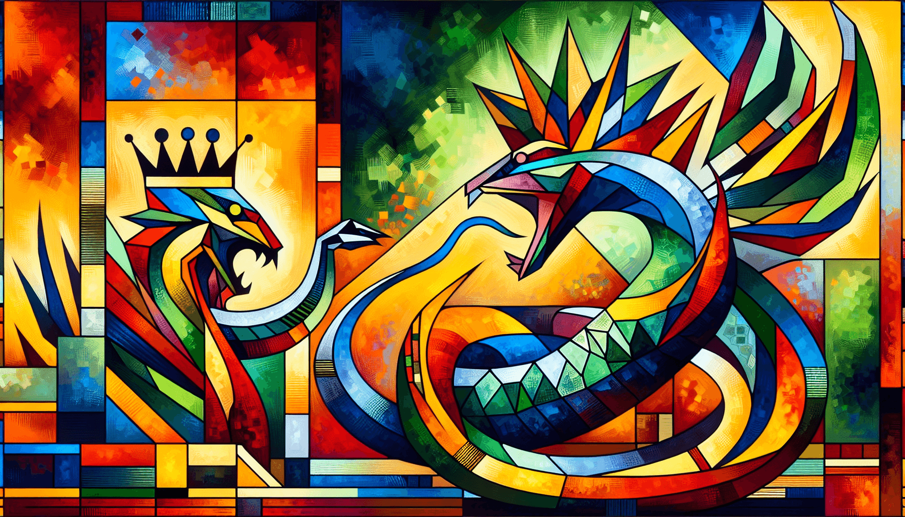 Abstract artwork for Basilisk and Baron