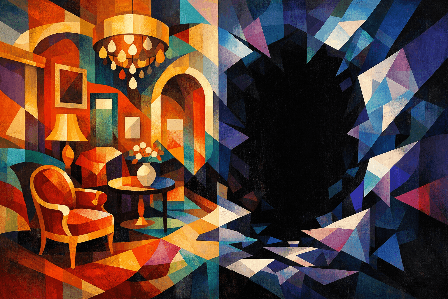 Abstract artwork for Bourgeois Parlors and Void