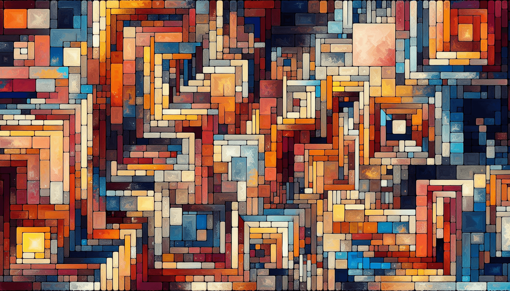 Abstract artwork for Bricks