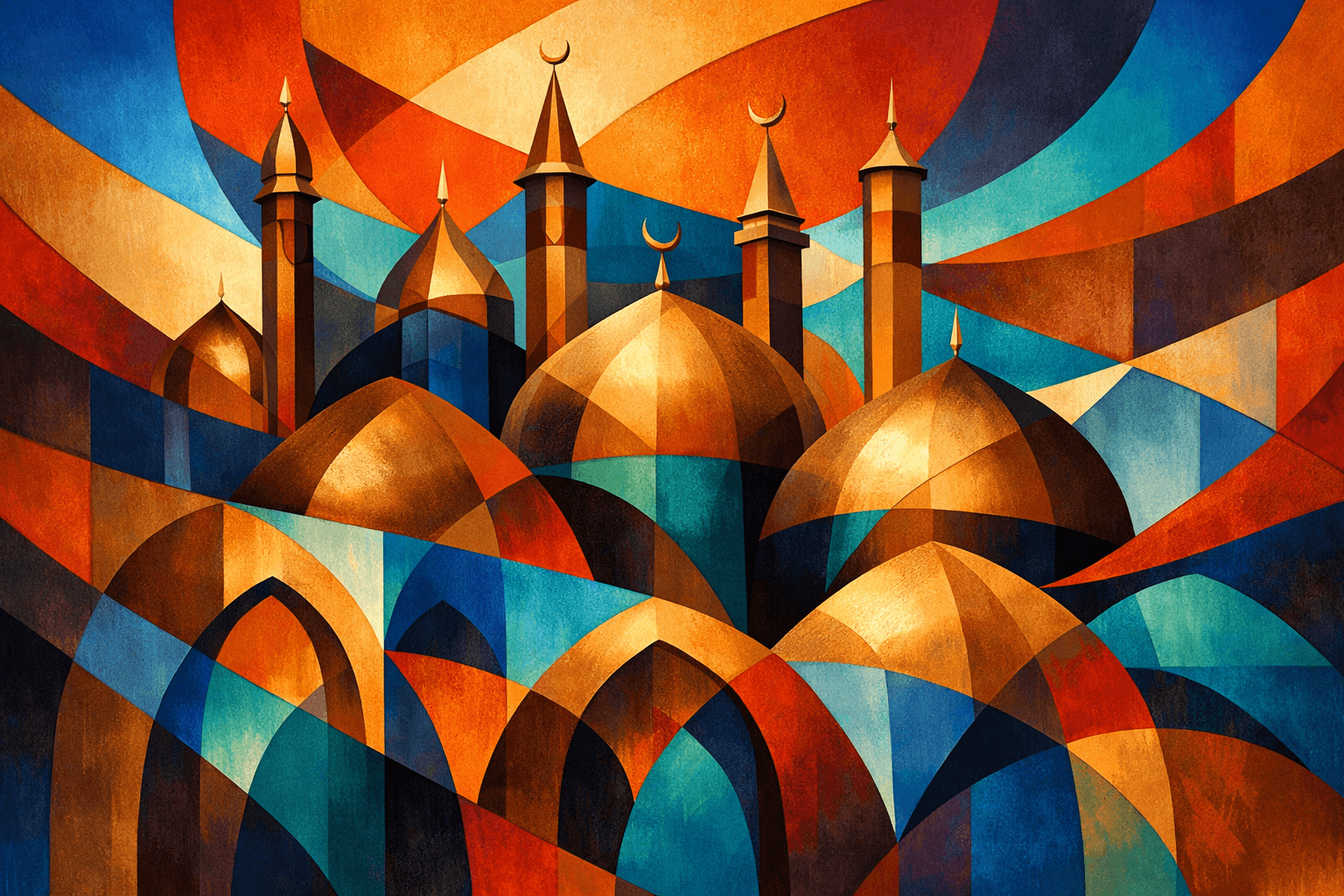 Bronze Minarets and Vaults