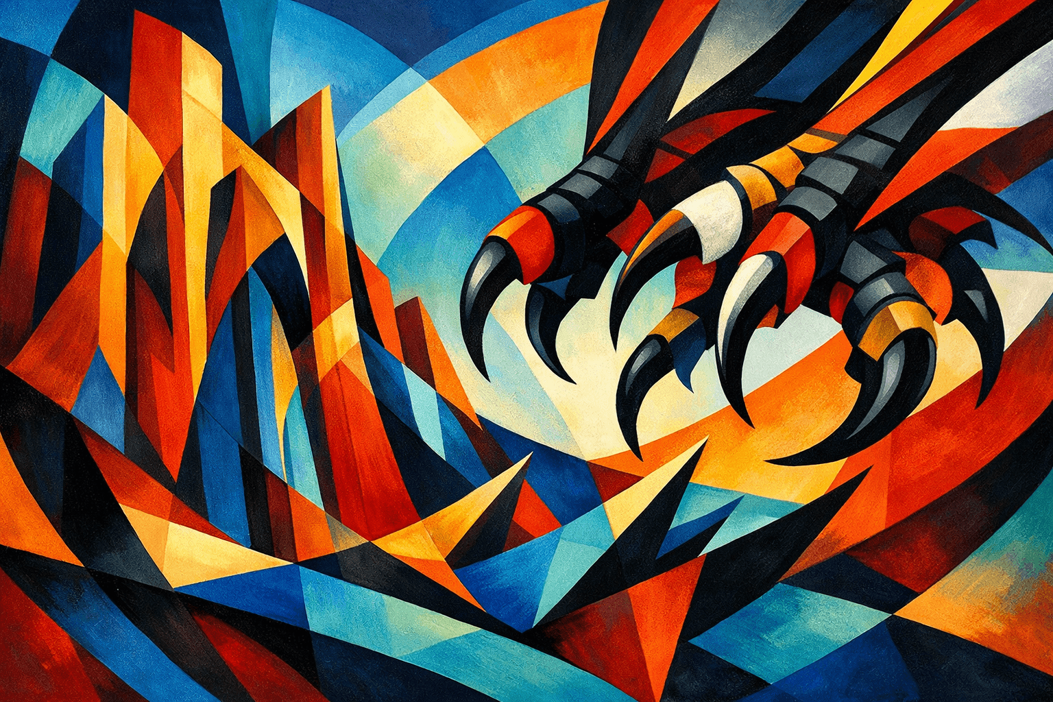 Abstract artwork for Buttresses and Talons