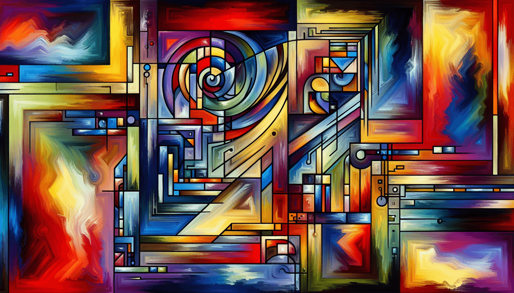 Abstract artwork for Cipher and Fate