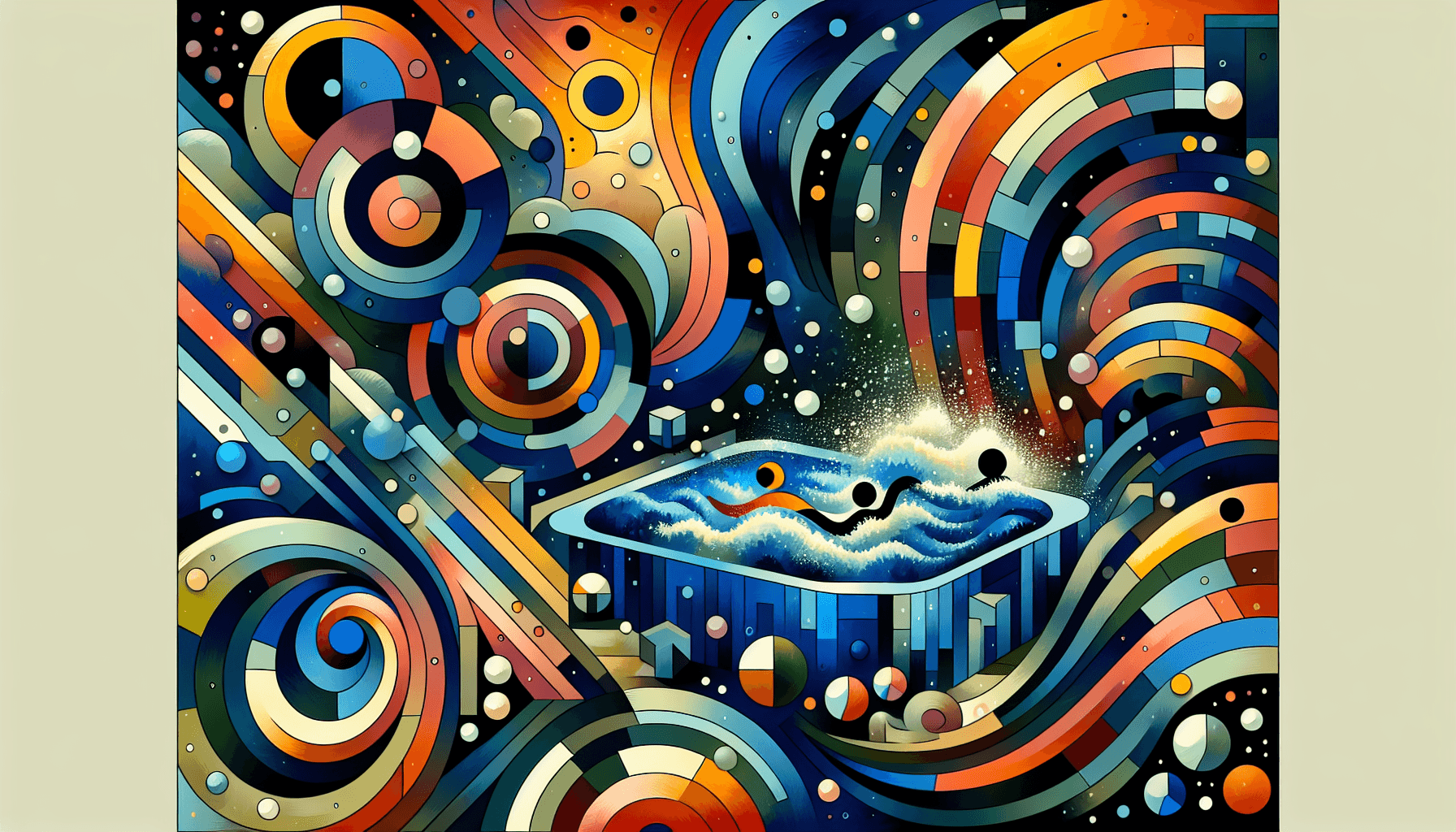Abstract artwork for Deep Sea Jacuzzi