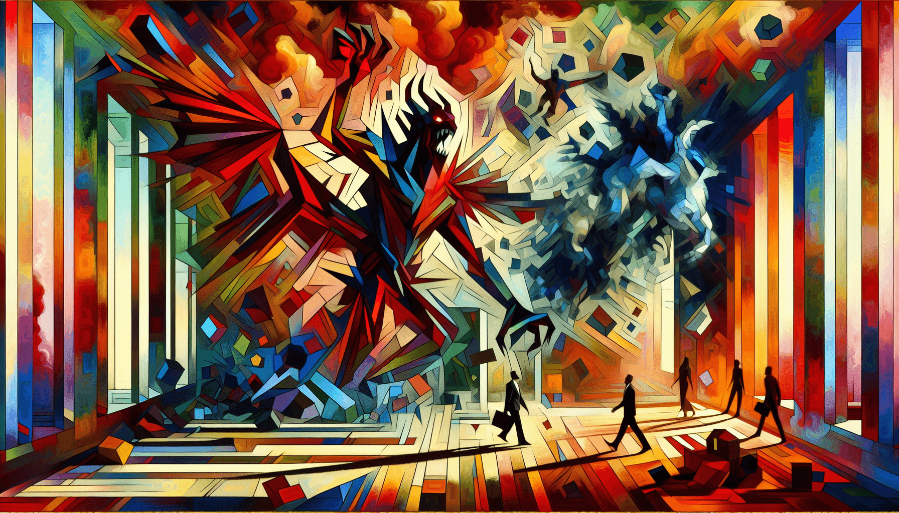 Abstract artwork for Demons and Dynasties