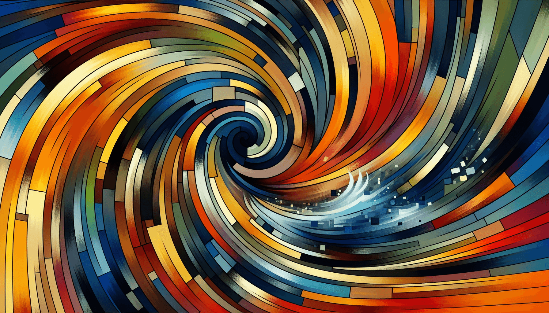 Abstract artwork for Forge and Cyclones