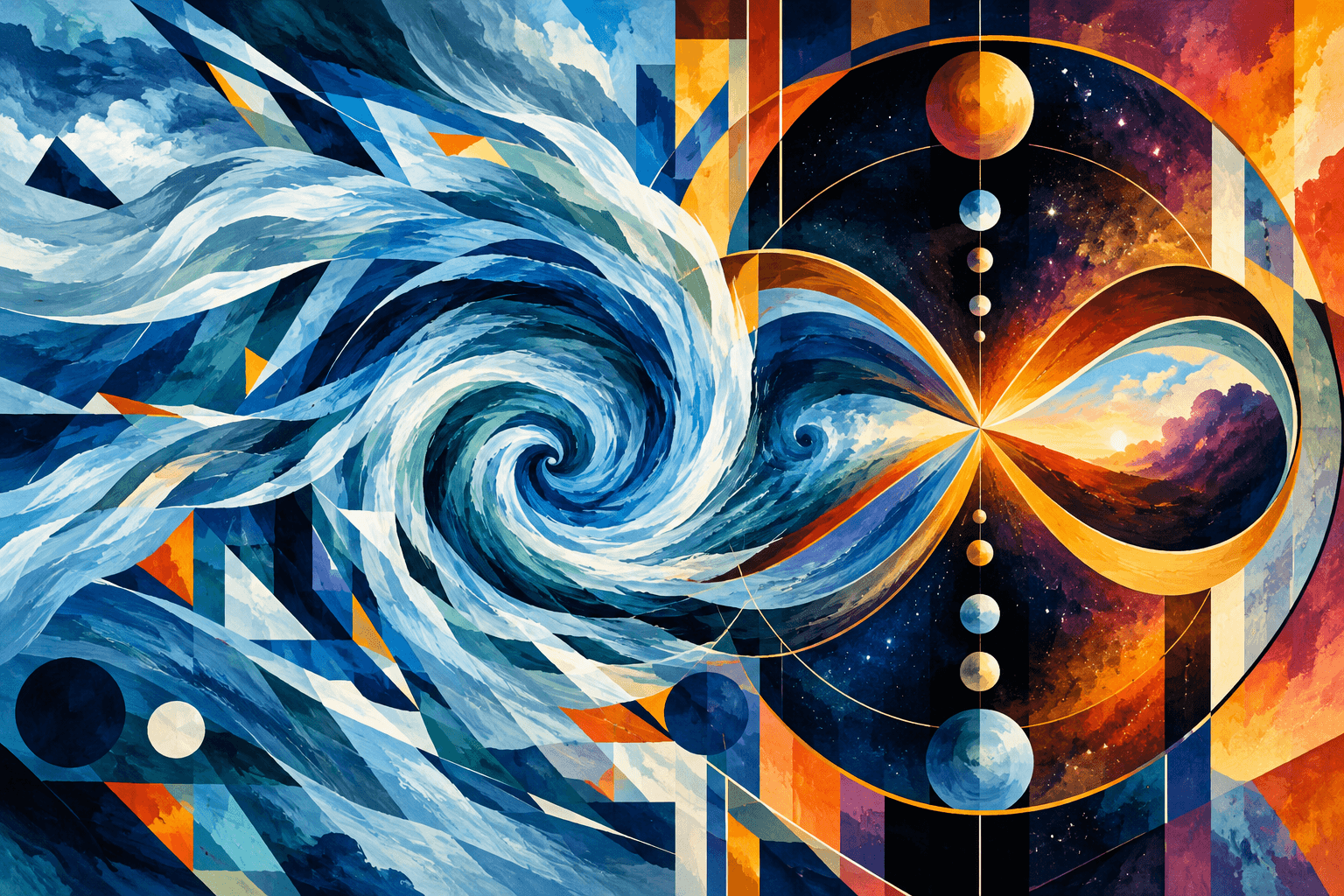 Abstract artwork for Gale and Eternity