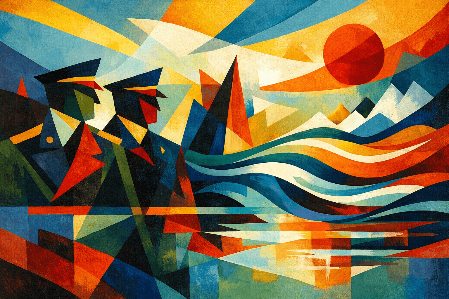 Abstract artwork for Generals and Floodlines