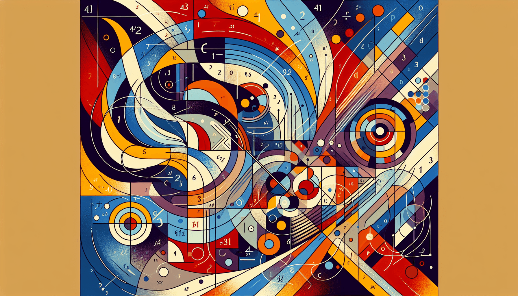 Abstract artwork for Grade 10 factions, exponent law