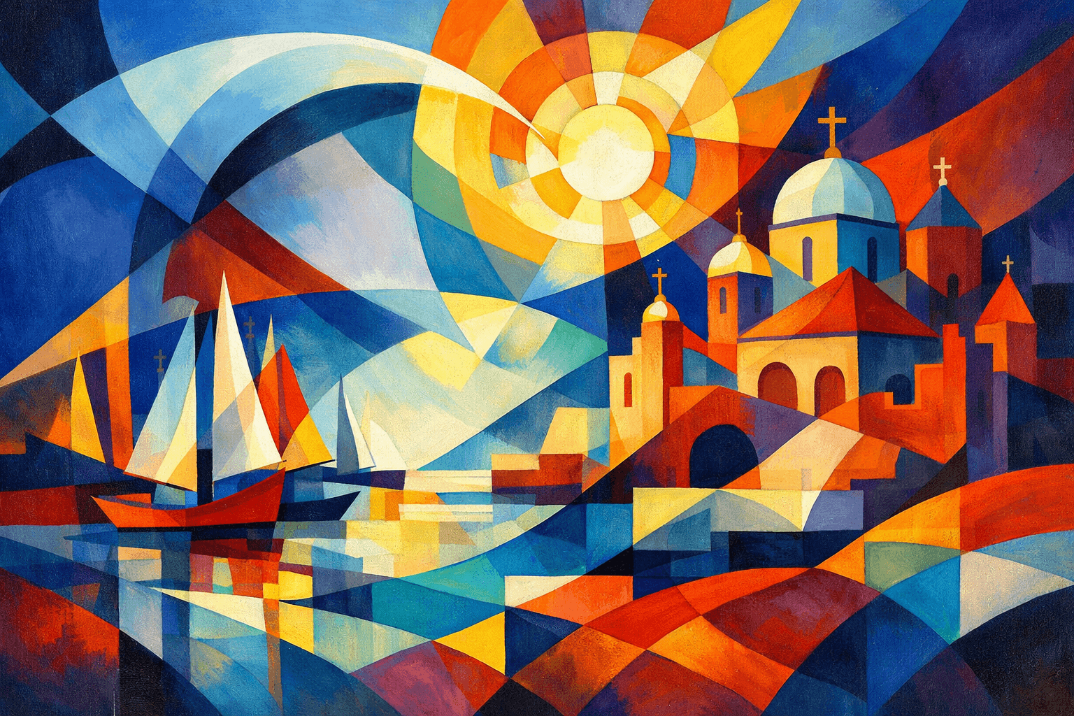 Abstract artwork for Harbors and Apostolic Fastness