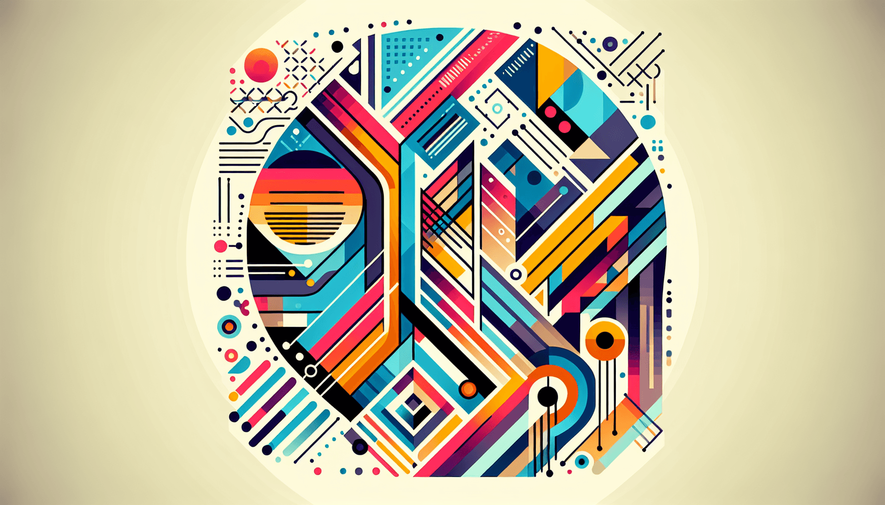 Abstract artwork for Ict