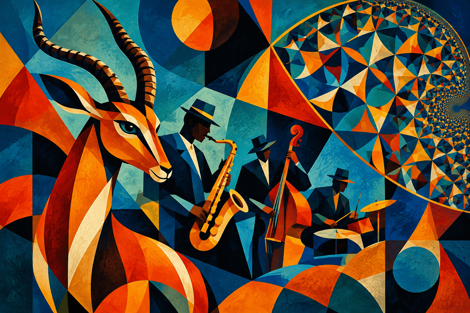 Abstract artwork for Impala Jazz and Karsian Geometry