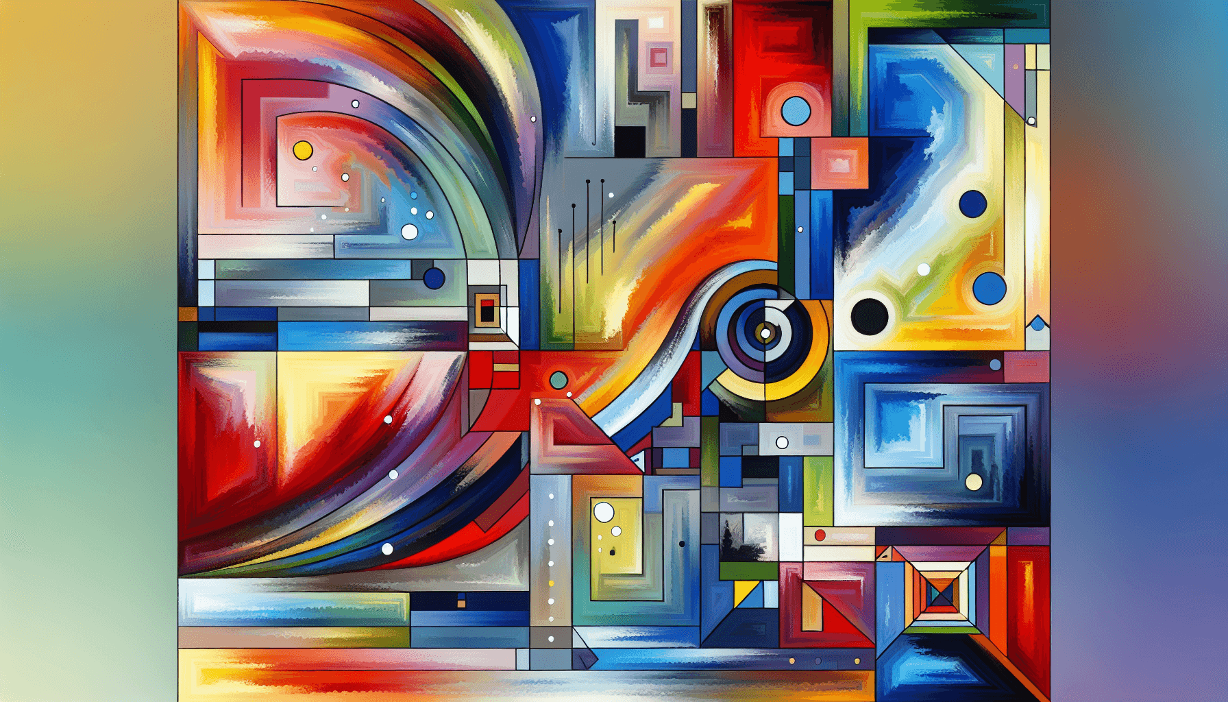 Abstract artwork for Independence and Imagination
