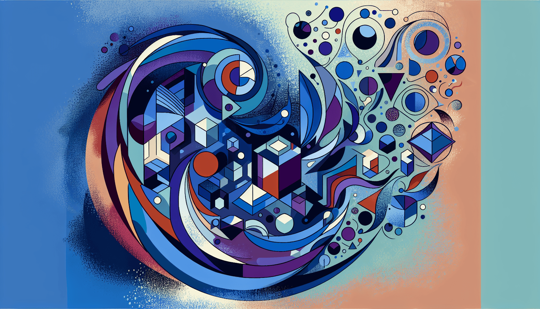 Abstract artwork for Indigo and Parliament