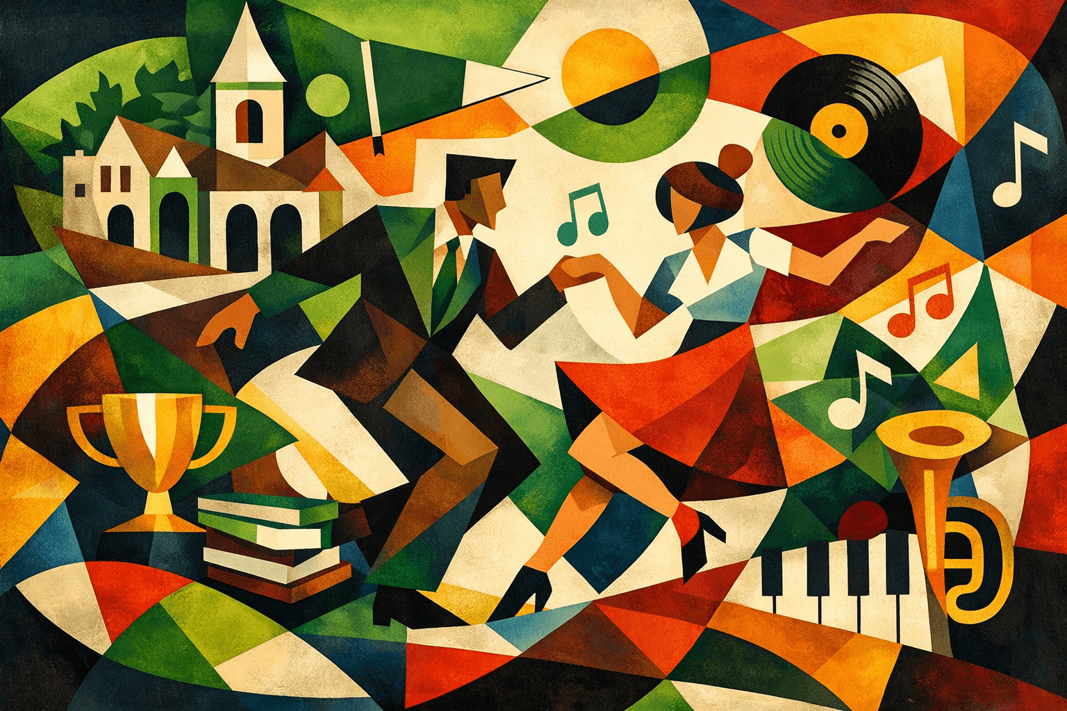 Abstract artwork for Ivy League Jitterbug