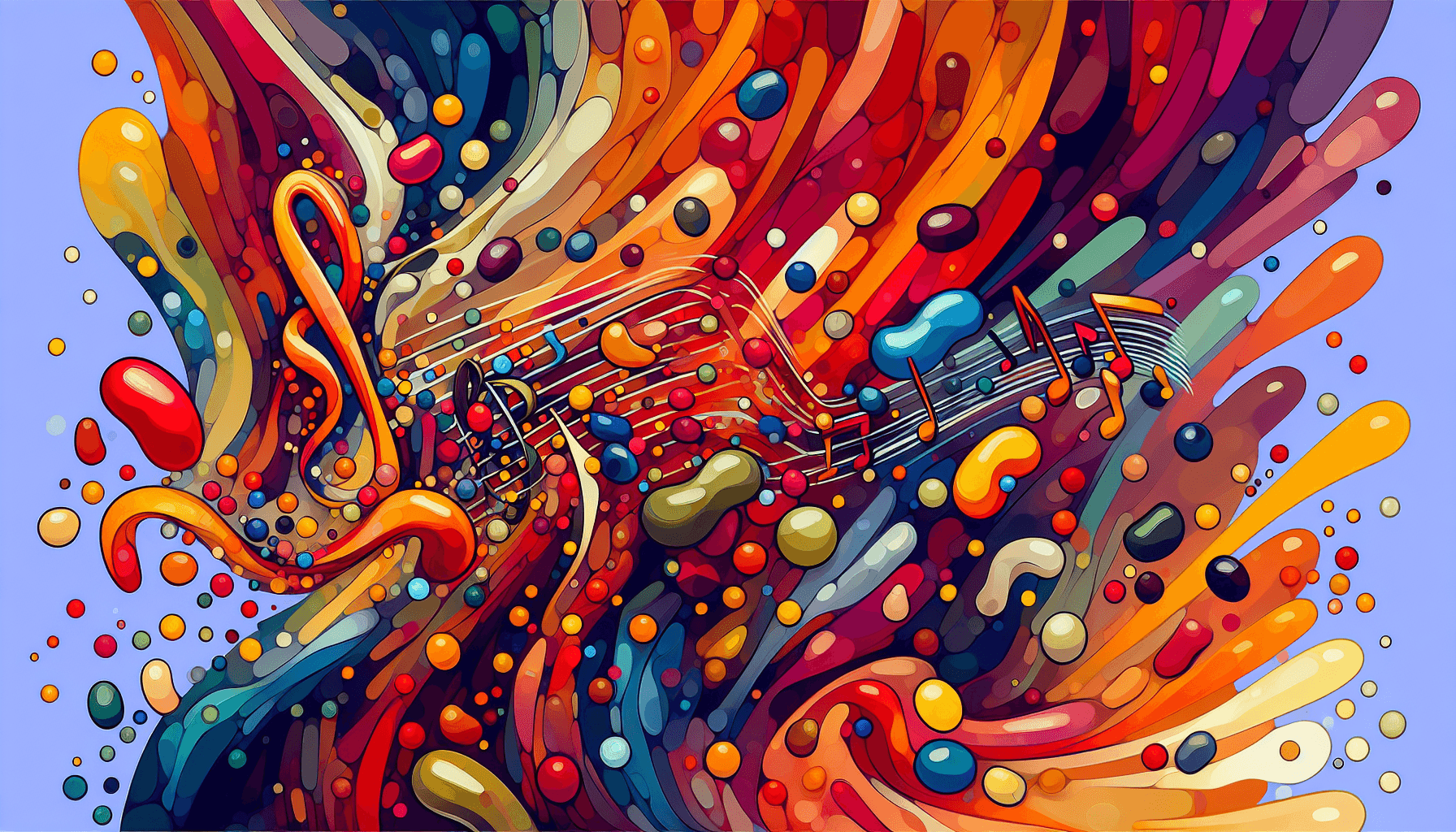 Abstract artwork for Jazz and Jellybeans