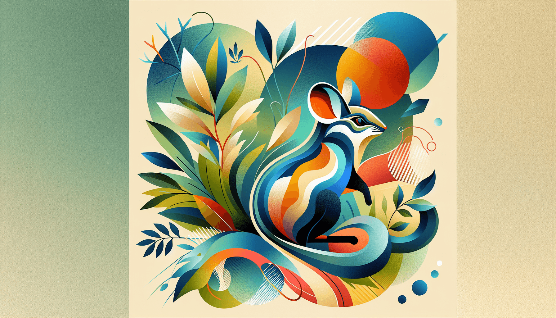 Abstract artwork for Jerboa and Jungle