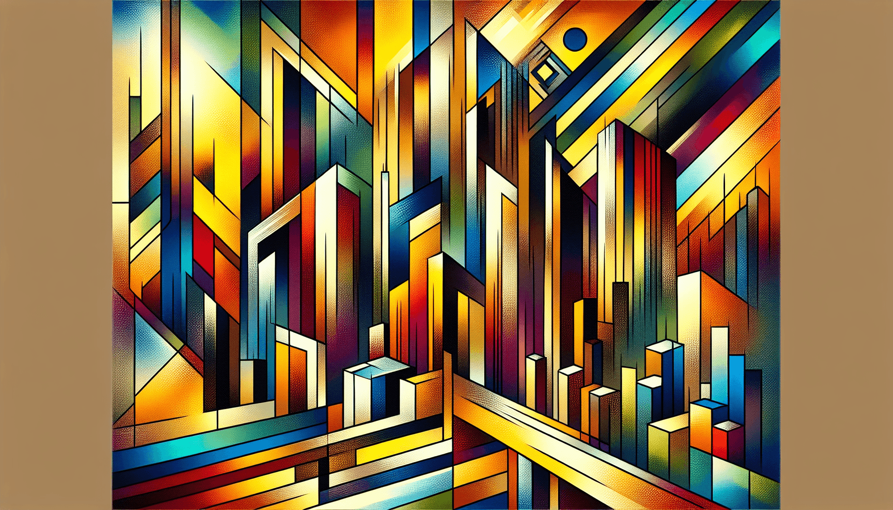 Abstract artwork for Kudzu and Skyscrapers