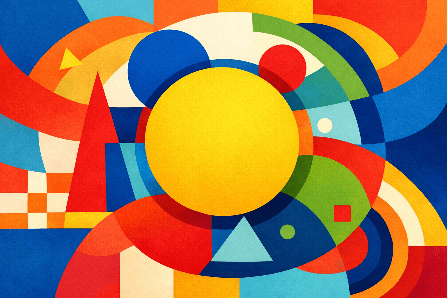 Abstract artwork for la figura geometrica circulo pregunta facil para niños de educacion inicial