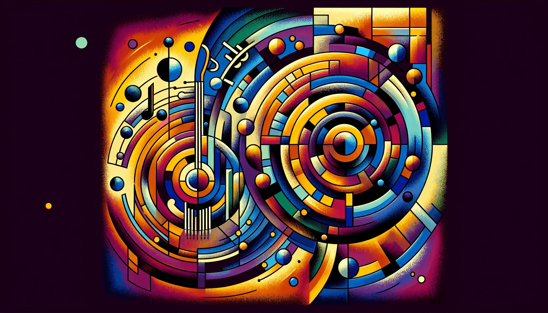 Abstract artwork for Legion and Tambourine