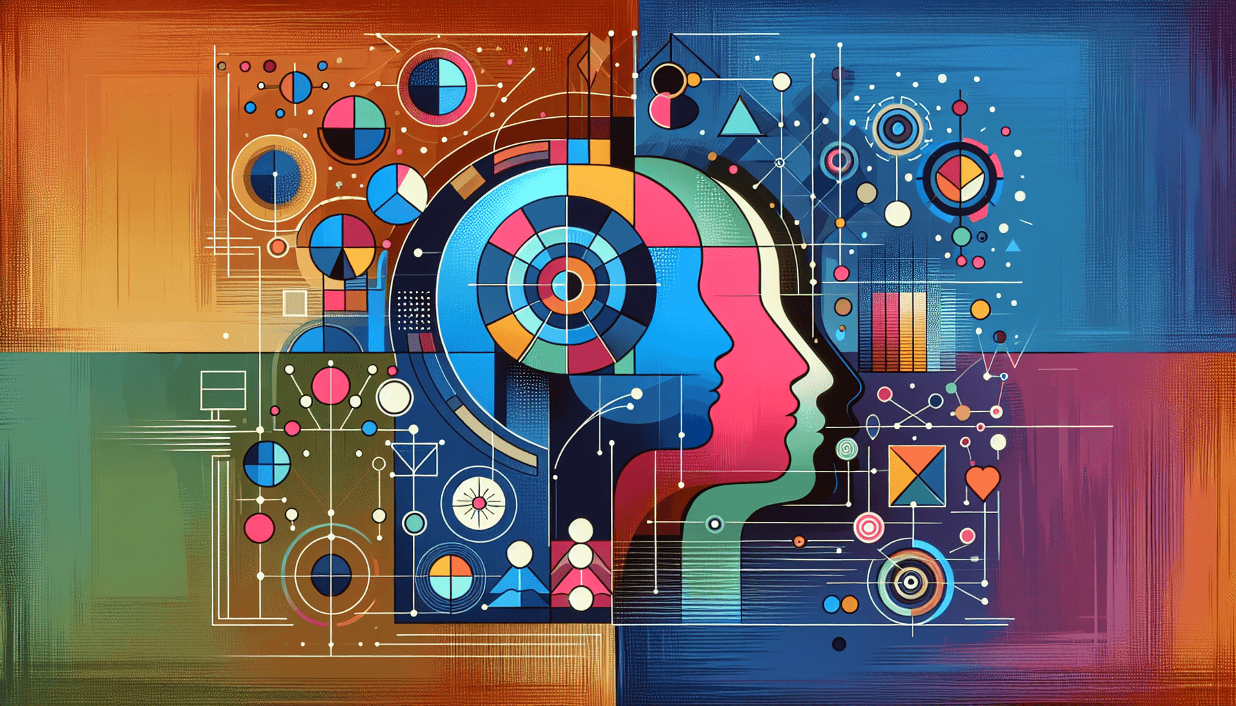 Abstract artwork for lombroso, sheldon, jacob xxy,twin and adoption studies