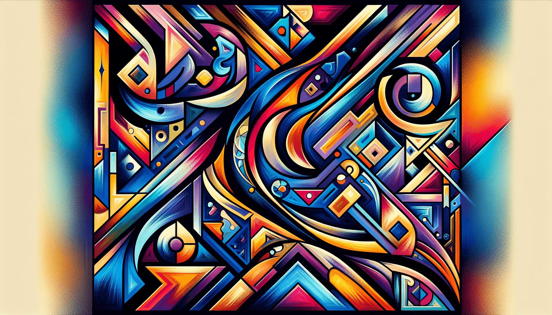 Abstract artwork for Mischief and Mystery