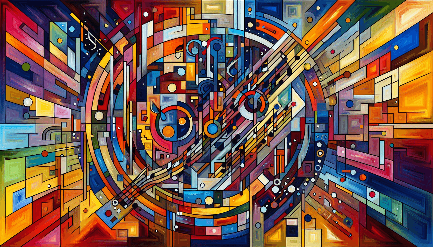 Abstract artwork for Music