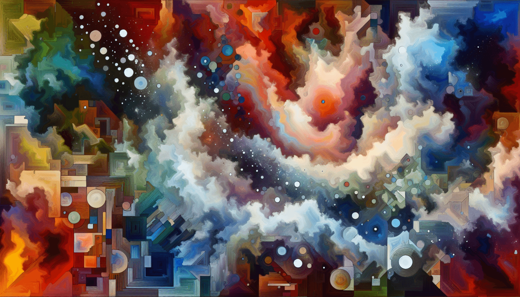 Abstract artwork for Nebula and Amendments