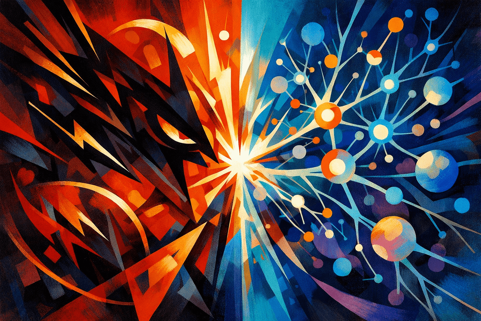 Abstract artwork for Nemesis and Neurons