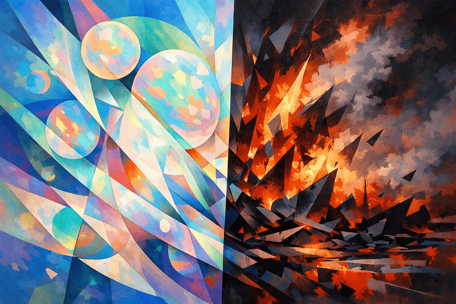 Abstract artwork for Opal and Aftermath