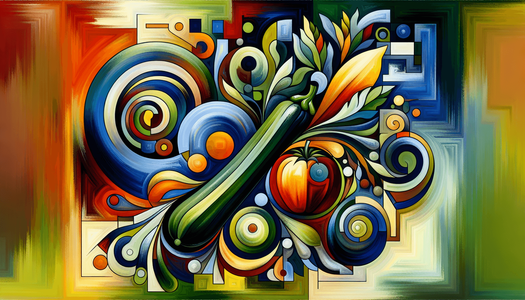 Abstract artwork for Oracle and Zucchini