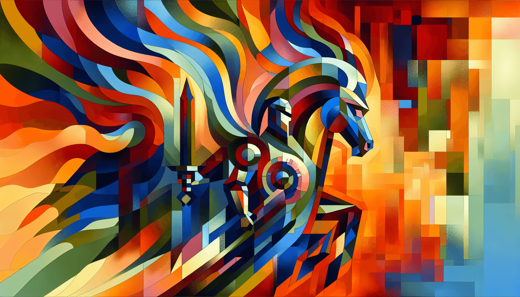 Abstract artwork for Paladin and Putsch