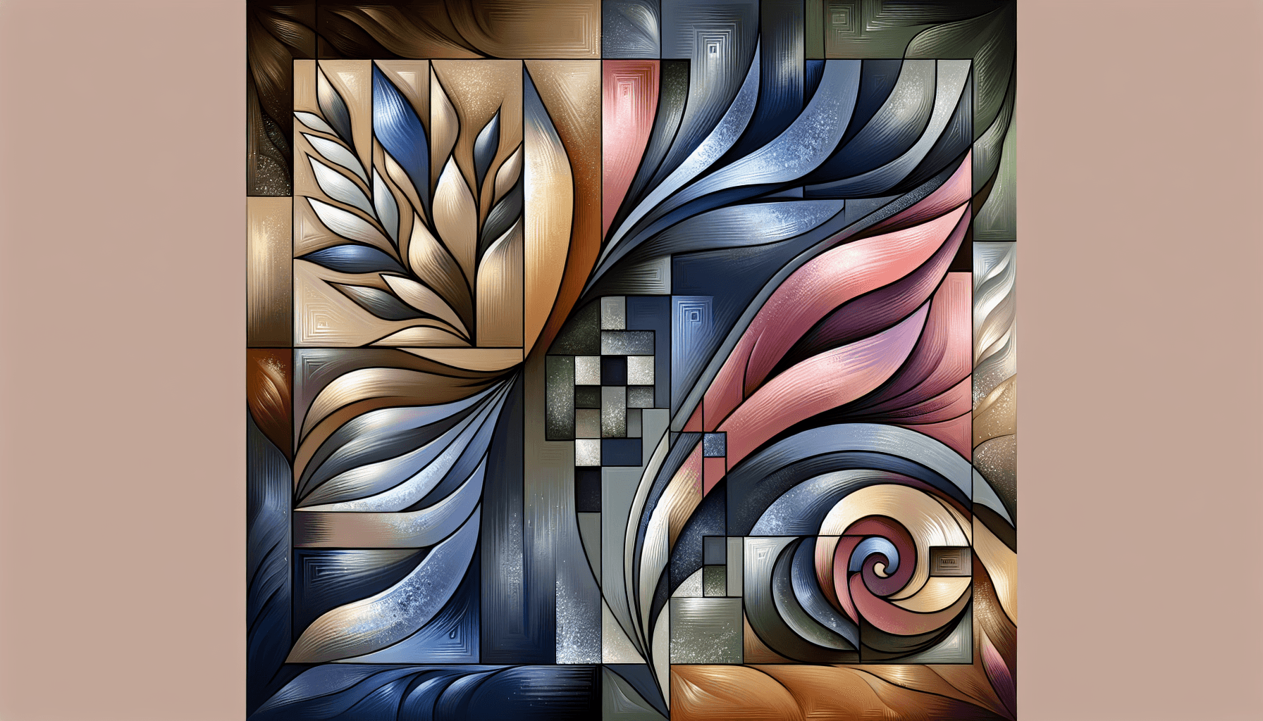 Abstract artwork for Paladins and Petals