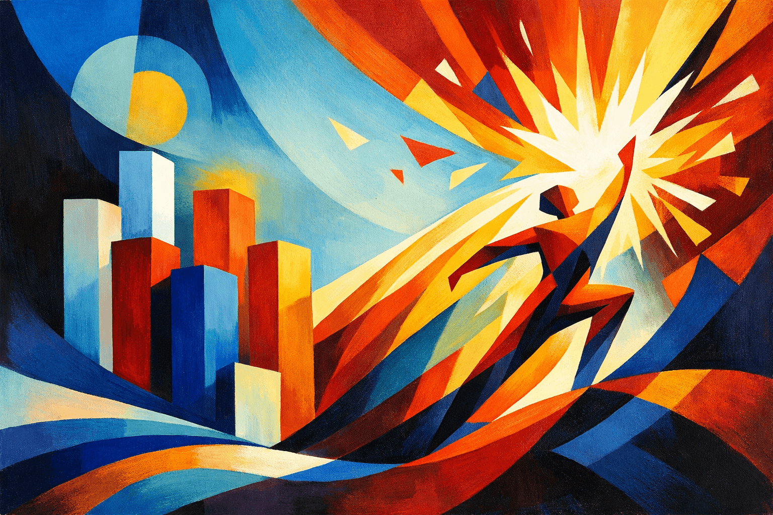 Abstract artwork for Pedestals and Zeal