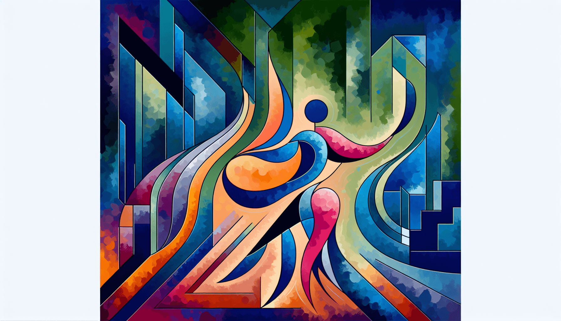 Abstract artwork for Quickstep and Caverns