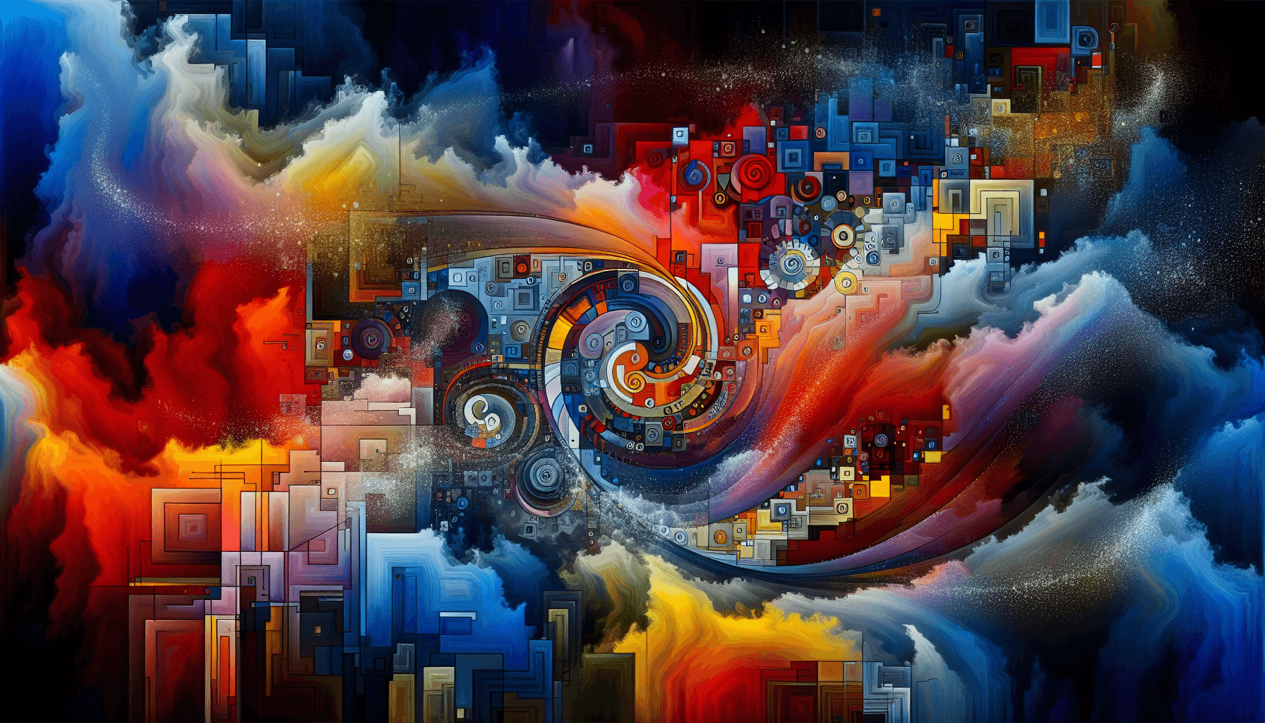 Abstract artwork for Ramparts and Revelations