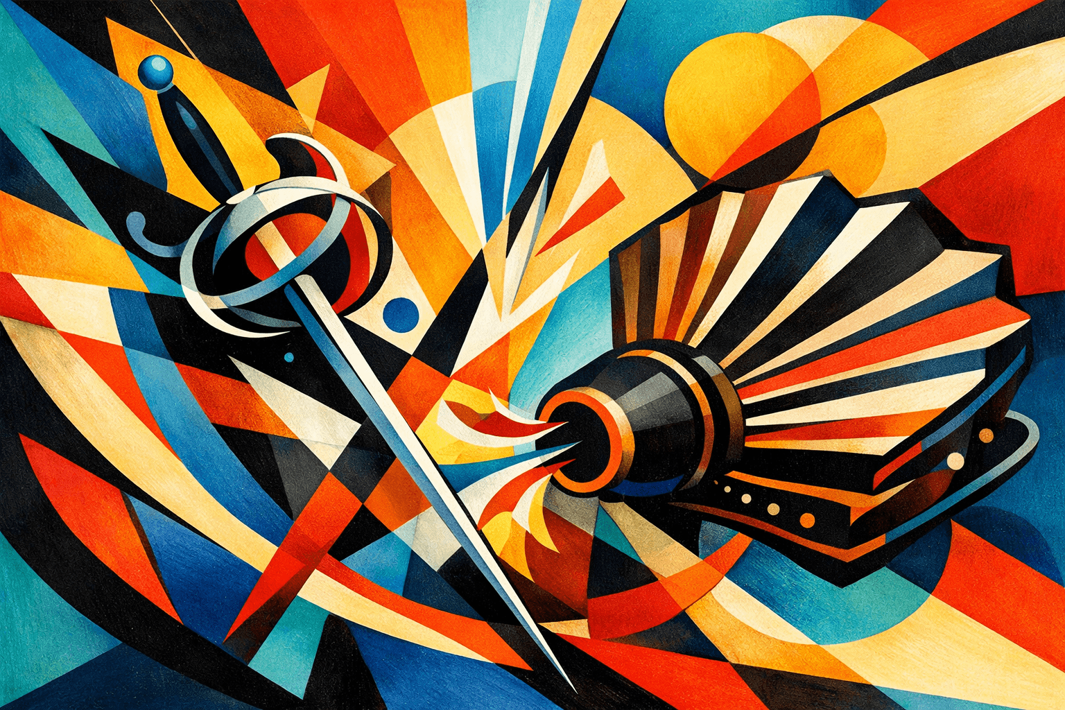Abstract artwork for Rapier and Bellows