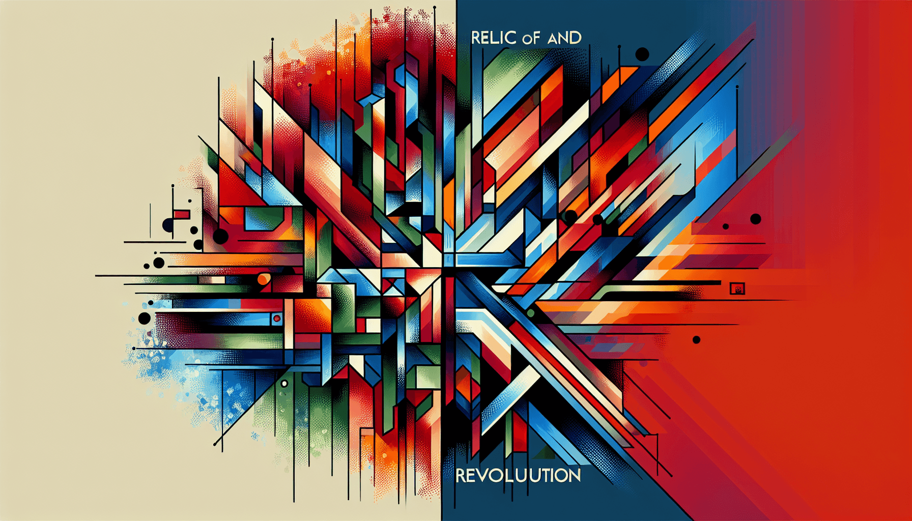 Abstract artwork for Relic and Revolution