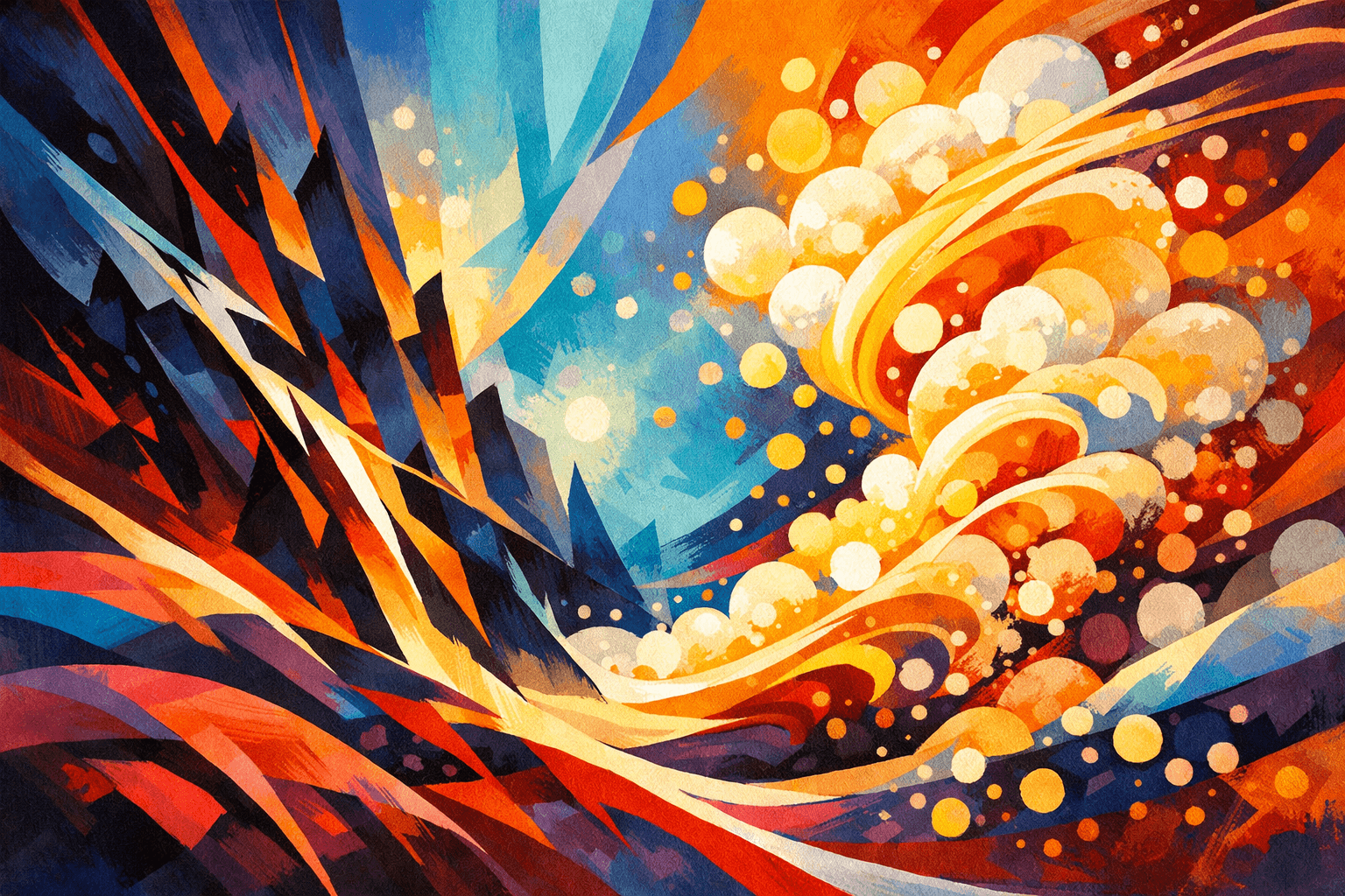 Abstract artwork for Rifts and Yeaststorms