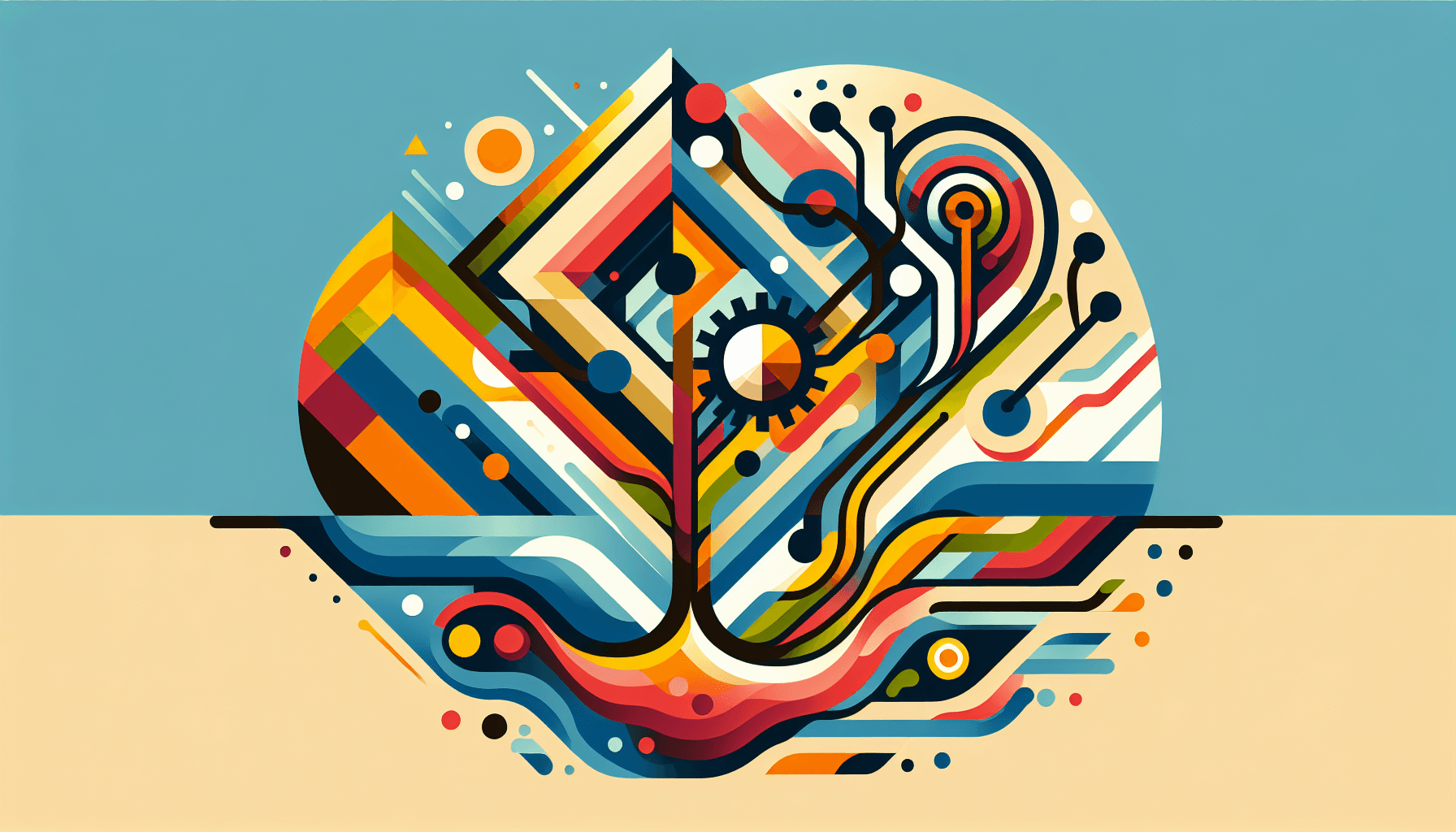 Abstract artwork for Roots and Revolutions