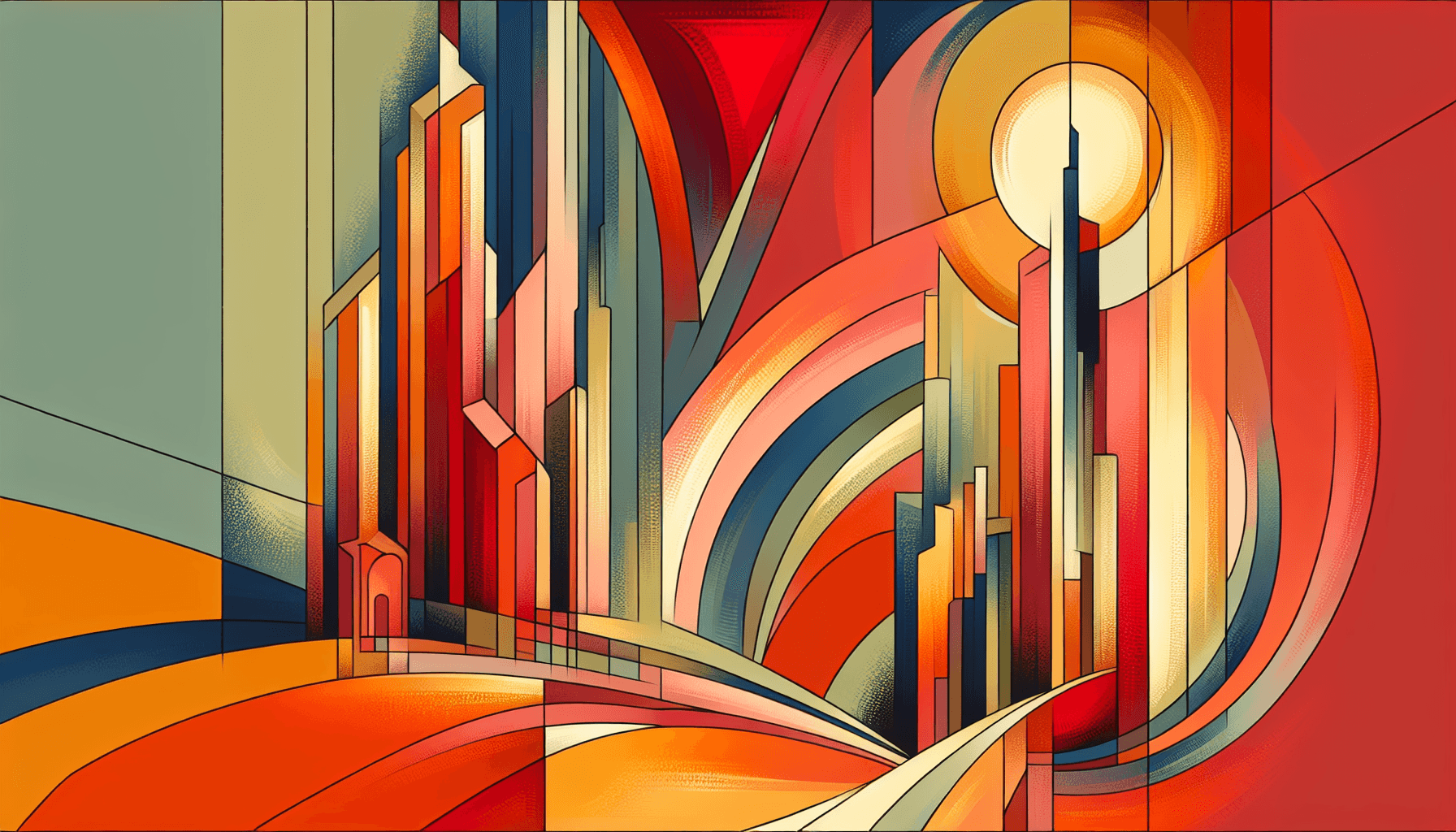 Abstract artwork for Salmon and Spires