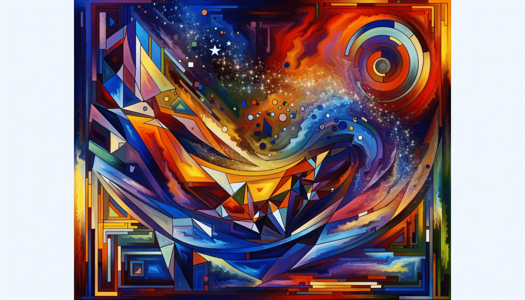 Abstract artwork for Siberian Stars and Revolutions